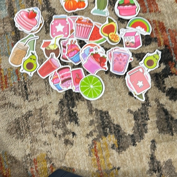 Vibrant Fruit and Drink Sticker Set - Picture 6 of 6